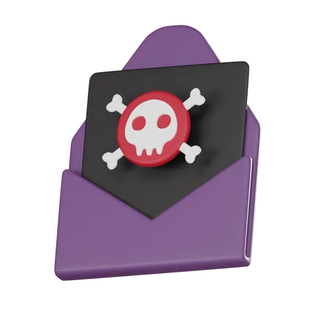 Spam Mail  3D Icon