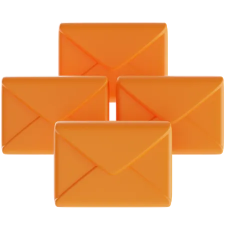 Spam Mail  3D Icon