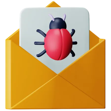 Spam Mail  3D Icon