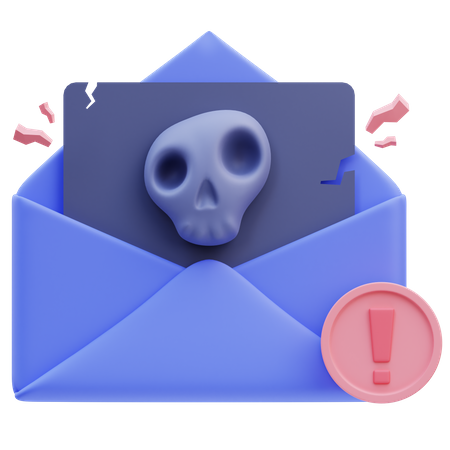 Spam-Mails  3D Icon