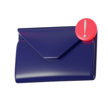 Spam Mail  3D Icon