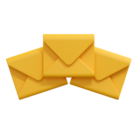 Spam-Mail-Nachricht  3D Icon