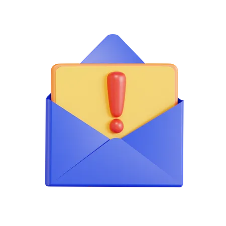 Spam Messages  3D Icon