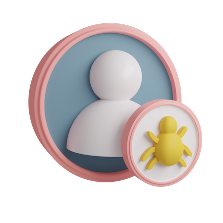 Utilisateur de spam  3D Icon