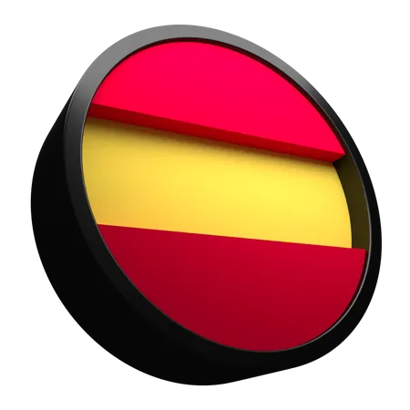 Spanien flagge  3D Flag