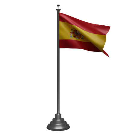 Spanish Flag  3D Icon