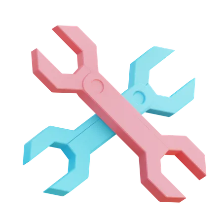 Spanner  3D Icon