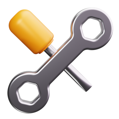 Spanner  3D Icon