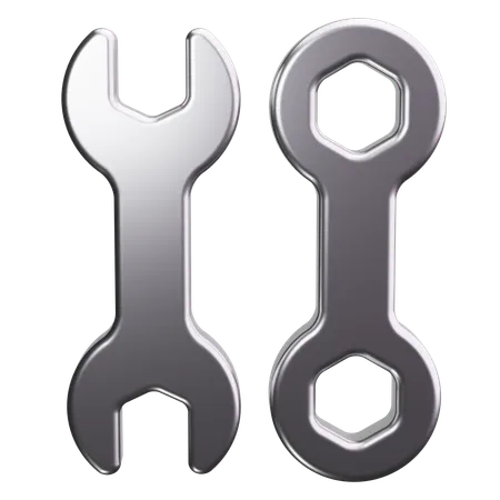 Spanner  3D Icon