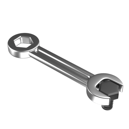 Spanner Wrench  3D Icon