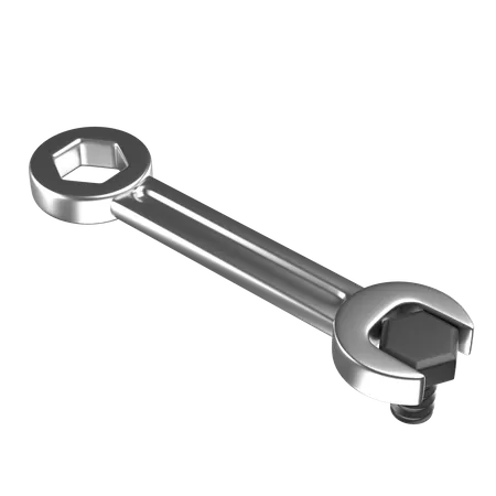 Spanner Wrench  3D Icon
