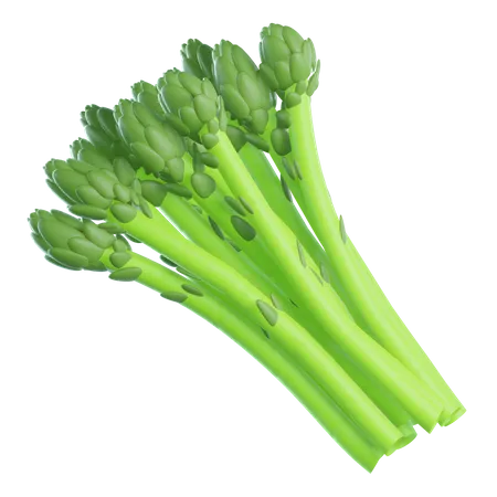 Spargel  3D Icon