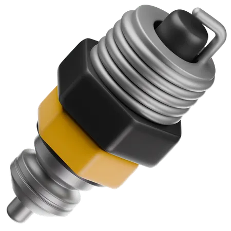 Spark Plug  3D Icon