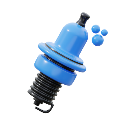 Spark Plug  3D Icon