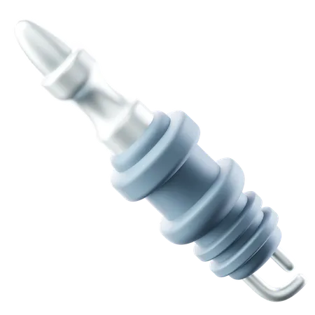 Spark Plug  3D Icon