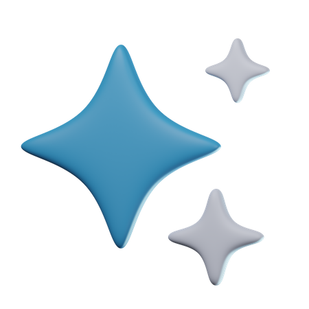 Sparkle Design  3D Icon