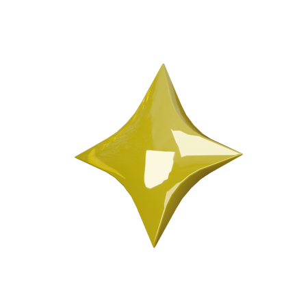 Sparkle effect  3D Icon