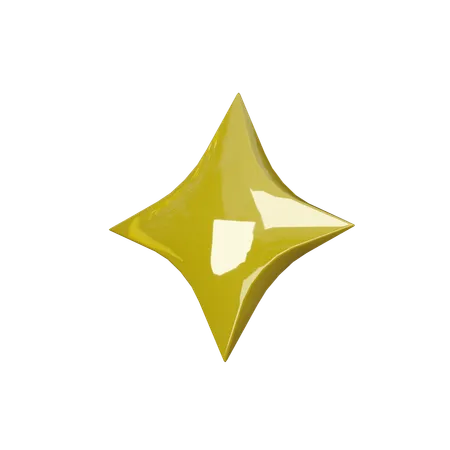 Sparkle effect  3D Icon