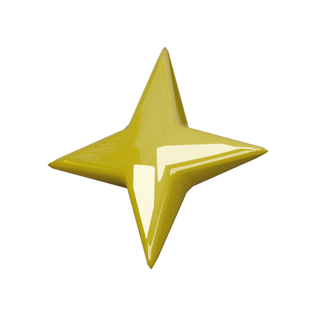 Sparkle effect  3D Icon