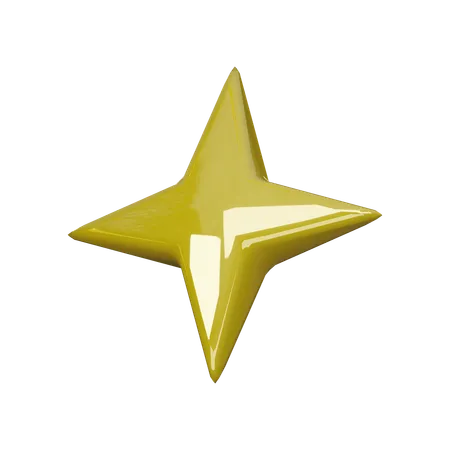 Sparkle effect  3D Icon