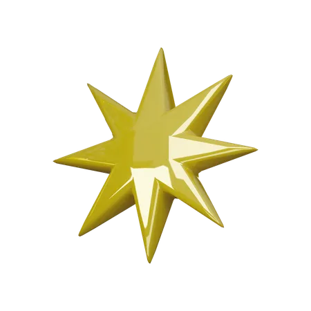 Sparkle effect  3D Icon