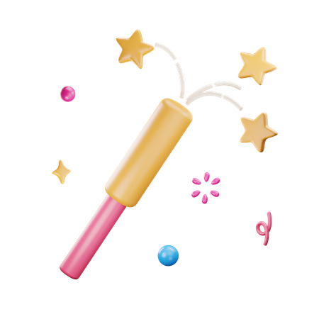 Sparklers  3D Icon