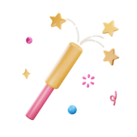 Sparklers  3D Icon