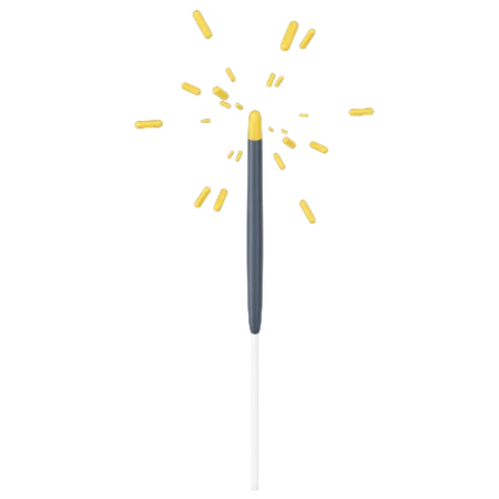 Sparklers  3D Icon