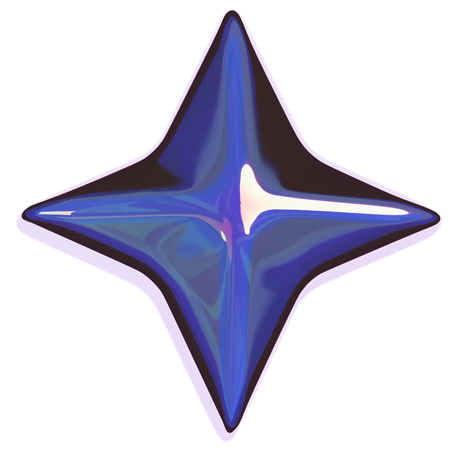 반짝임  3D Icon
