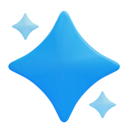 Sparkles  3D Icon