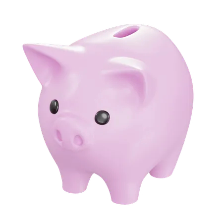 Sparschwein  3D Icon