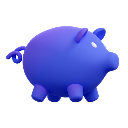 Sparschwein  3D Icon