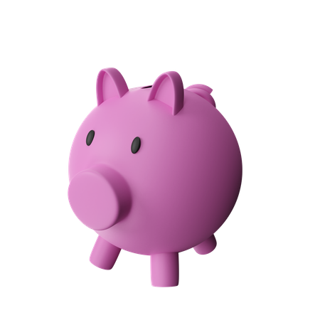 Sparschwein  3D Illustration