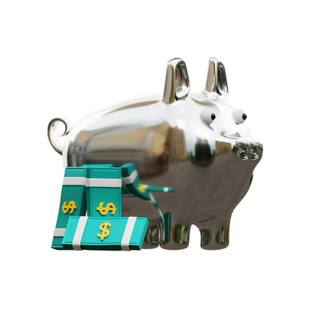 Sparschwein  3D Icon