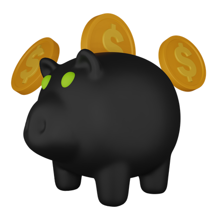 Sparschwein  3D Icon