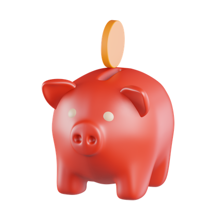 Sparschwein  3D Icon