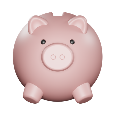 Sparschwein  3D Icon