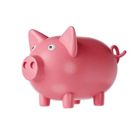 Sparschwein  3D Icon