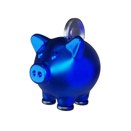 Sparschwein  3D Icon