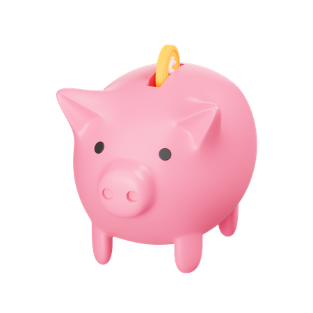 Sparschwein  3D Icon