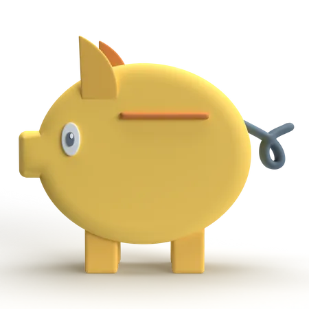 Sparschwein  3D Icon