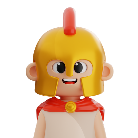 Spartan  3D Icon
