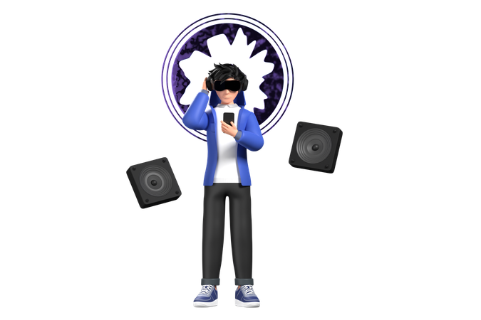 Spatial Audio Experience  3D Icon