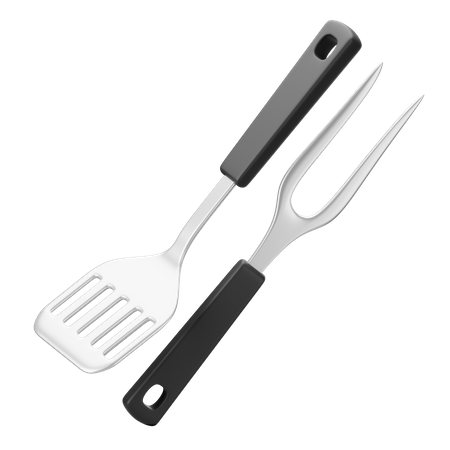 Spatula  3D Illustration