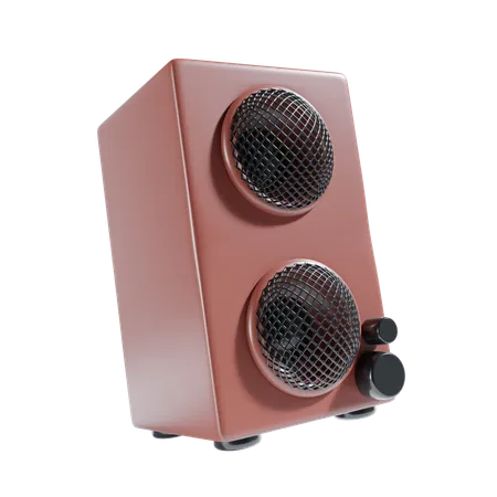 Speaker  3D Icon