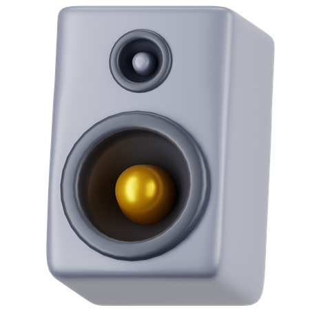 スピーカー  3D Icon