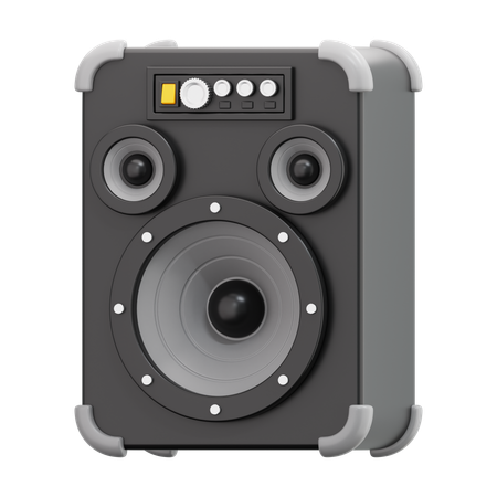 Speaker  3D Icon