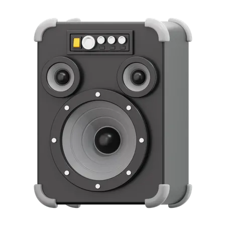 Speaker  3D Icon