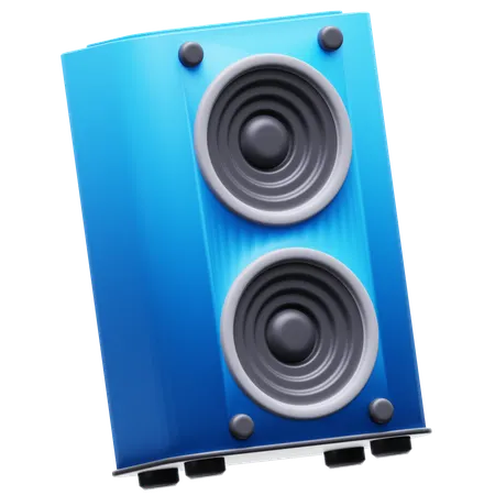 Speaker  3D Icon