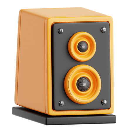 Speaker  3D Icon